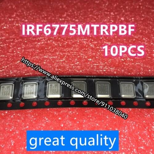 10PCS IRF6775MTRPBF IRF6775TR 6775 SMD QFN MOS field effect tube brand new original
