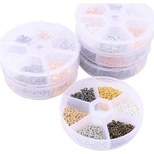 DIY Jewelry Findings Tools Set Open Jump Rings/Lobster Clasps/Extension Chains/Earring Hook For DIY Jewelry Making Supplies Kit