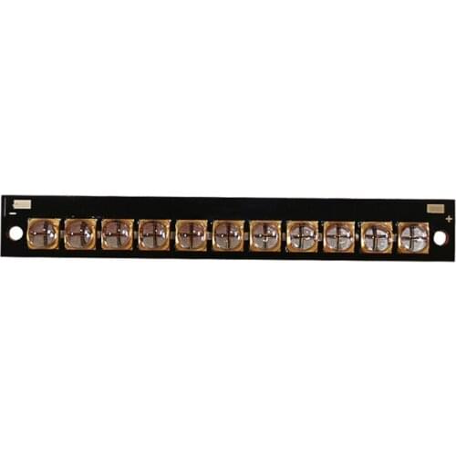 DSXUV-M9513 88-132W 95x13mm UV LED Module 6565 ULtraviolet LED PCB Drying 3D Label Inkjet Printer Glue Resin Cable Marking