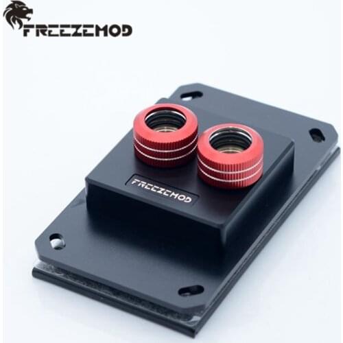 FREEZEMOD AMD-POOC Computer System PC CPU Water Cooler Block Liquid Block Cooling Micro Channel For AMD AM3 AM4 Platform