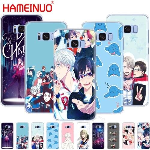 HAMEINUO yuri on ice history maker cell phone case cover for Samsung Galaxy S9 S7 edge PLUS S8 S6 S5 S4 S3 MINI