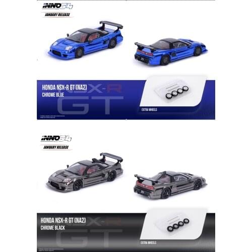 INNO Car 1:64 HONDAs NSX-R GT (NA2) Collection Metal Die-cast Simulation Model Cars Toys