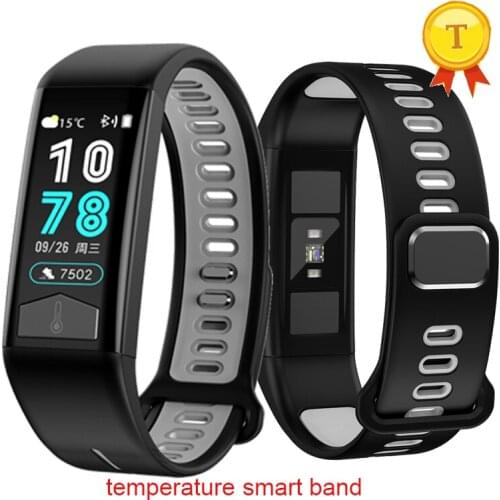 2020 hot selling blood pressue monitor Smart Band ECG Heart Rate Monitor Smart Watch Body Temperature Monitoring Bracelet band