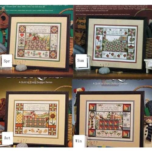 M200224Home Fun Cross Stitch Kit Package Greeting Needlework Counted Kits New Style Joy Sunday Kits Embroidery