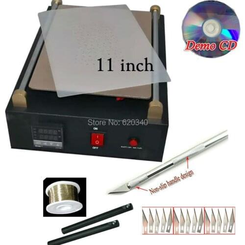 New Built-in Pump 11 inch for iPad Glass Vacuum LCD Separator Split Screen Repair Machine for Samsung Tablet PC