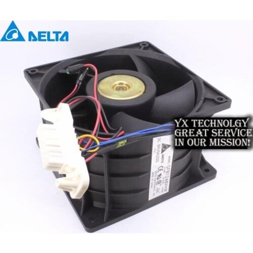 Delta original 120*120*76MM 12cm 120mm GFB1248VHW DC48V 0.93A Server fan wit led light cooling fan