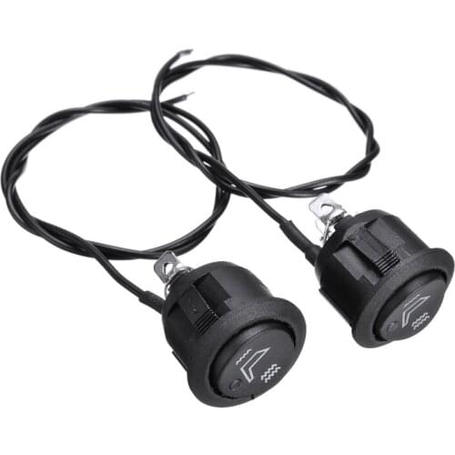 Universal 3 Pins Round Car Heated Seat Heater Rocker Switch High Low Control Seat Heating Switches For Cars Boats Motorcycles