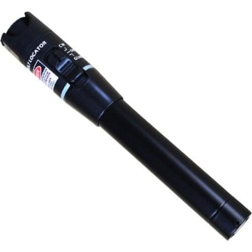 Visual Fault Locator 30mW 30KM SC/FC/ST Connector Red Light Laser Source Fiber Optic Cable Tester Pen VFL Meter 650nm