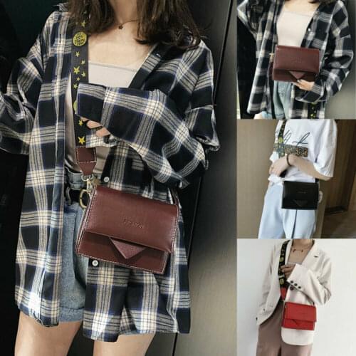 Women Fashion PU Leather Mini Handbag Small Shoulder Bag Ladies CrossBody Bag Messenger Satchel