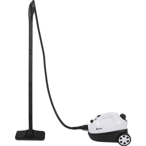 ZOKOP ZSC-1 1500W Portable ETL Certification American UL Plug Stainless Steel Pot Steam Cleaner 19 Accessories - White 190823207