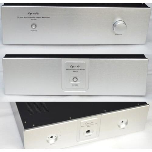 430*120*388MM A4312 Combination Board Amplifier Chassis Box House DIY Enclosure with Feet Screws Amplifier Case Shell