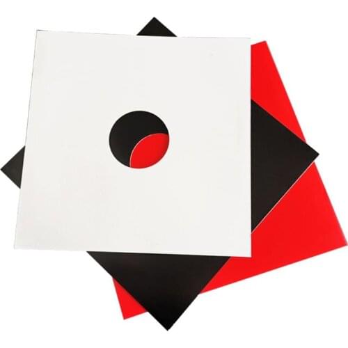 Anti-static Hard Shell Paper Inner Sleeves Polylined Protectors with Hole for 7/10/12 Inches LP Vinyl Record Album Accessories