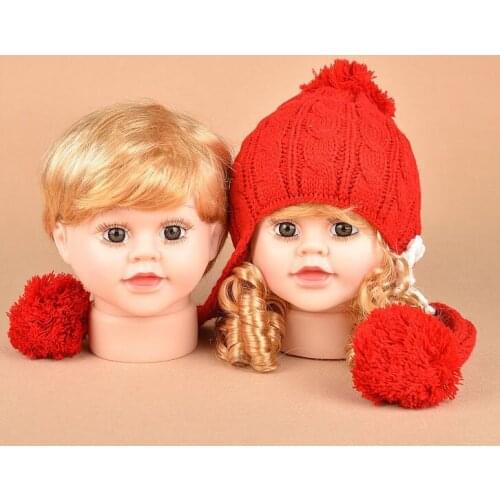 Free Shipping!! Hotsell Newest Plastic Child Head Mannequin Plastic Child Head Model Hot Sale
