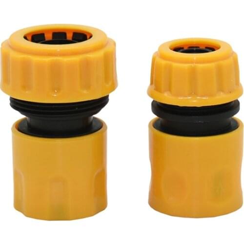 1/2 3/4 inch garden hose quick connector 16mm 20mm irrigation garden hose connector water gun adapter pipe fitting 25pcs