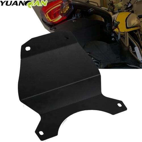 For Ducati Scrambler 800 Models Icon Full Throttle Urban Enduro Black Motorcycle Rear Fender Mudguard Extender Mudguard Splash