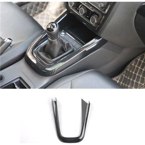 For Volkswagen Sagitar 2015-2018 Car Gear Shift Panel Frame Trim Sticker Auto Car Parts Styling