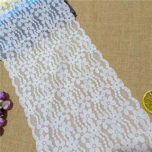 E3571 22cm Width Spandex Nylon Elastic Stretch charming trims for bra Sexy lingerie dress