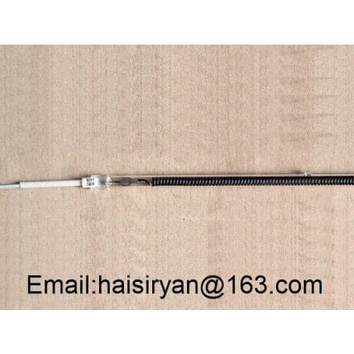 Customized 400w 500mm far Single tube Electric halogen IR quartz glass heate lamp