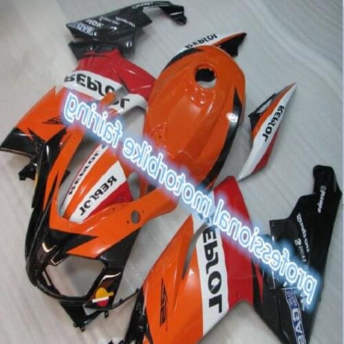 Injection For Aprilia RS-125 RS125 06 07 08 09 10 11 Repsol orange RS4 RSV125 RS 125 2006 2007 2008 2009 2010 2011 Fairing