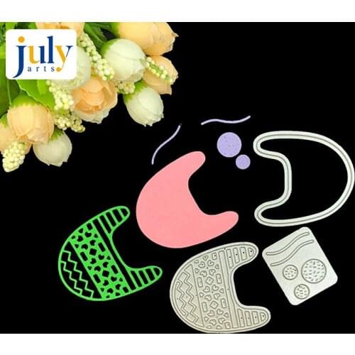Julyarts Scrapbooking Cutting Dies Game Handle Horsesho Metal Cutting Dies DIY Cut Template Cutting Dies Cards Paper