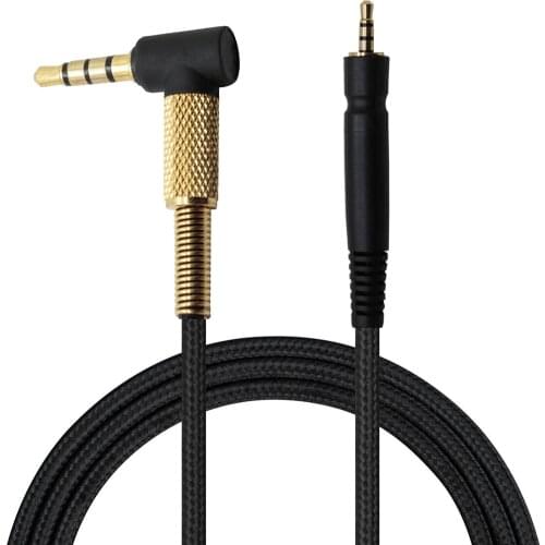 Poyatu GAME ONE Cable for Sennheiser GAME ONE GAME ZERO PC 373D GSP 350 GSP 500 GSP 600 Headphones Cables Replacement Cord