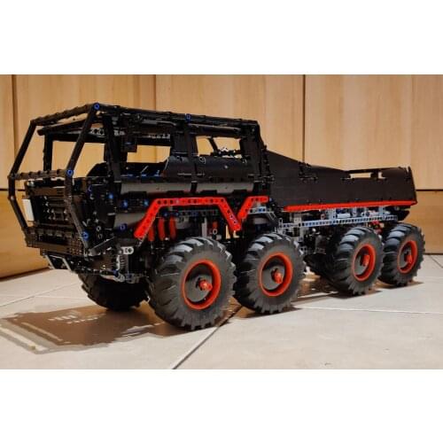 New technology building block Tatra T813 kolos RC cross country climbing car assembly structure boy toy gift moc-49990