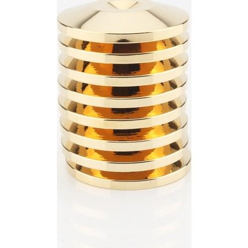 4x gold Spike Stand Base For CD Amp Speaker