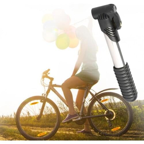 Portable Bicycle Inflatable Cartridge Equipment Aluminum High Pressure Mini Pump High Pressure Bike Inflated Pump 2021
