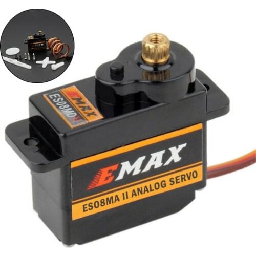 1Pc 4.8V-6V Metal Gear Servo Axial SCX24 Upgrade Micro Servo Digital Metal Gear Coreless for EMAX ES08MDII