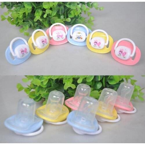 Pacifier with Cover Skin-friendly Silicone Cheap Feeding Baby Soother for Infant
