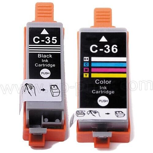 UP Compatible ink Cartridge PGI-35 CLI-36 PGI35 CLI36 For Canon PIXMA IP100B/IP100/IP100 with battery/mini260/320 printer