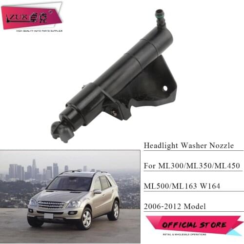ZUK Headlamp Washer Nozzle Actuator For MERCEDES-BENZ ML300 ML350 ML450 ML500 ML63 W164 2006-2012 Headlight Water Spray Jet