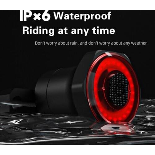 USB Bike Light Led Lamp Bicycle Light Rechargable Flashlight Tail Rear Cycling Lights for MTB Seatpost Bicycle Accessories