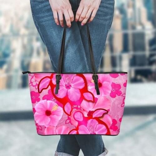 Women Luxury Handbag Hawaiian Flower Printing Casual Lady Shoulder Bag Luxury Turtle for Girls Polynesian Samoa Tribe Bolsa 2021