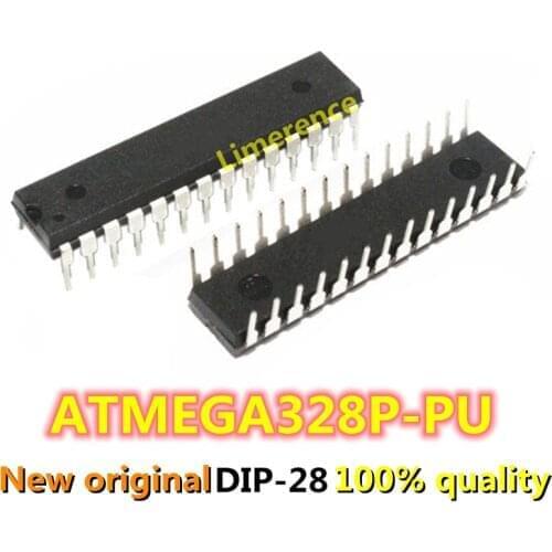 1-2PCS ATMEGA328P-PU ATMEGA328P PU DIP-28 ATMEGA328 DIP28 New and Original IC Chipset