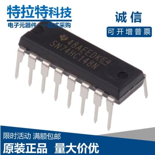 10pcs/lot SN74HC148N DIP16 SN74HC148 DIP 74HC148N DIP-16 74HC148 new and original IC