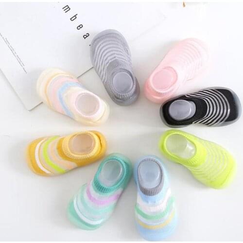 Unisex Baby Shoes First Shoes Baby Walkers Toddler First Walker Baby Girl Kids Soft Rubber Sole Baby Shoe Knit Booties Anti-slip