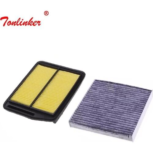 Air Filter Cabin Filter 17220-RFE-000 2 pcs Set For Honda Old Styles Odyssey 2.4 Model 2005-2009 Car Accessoris Filter Set