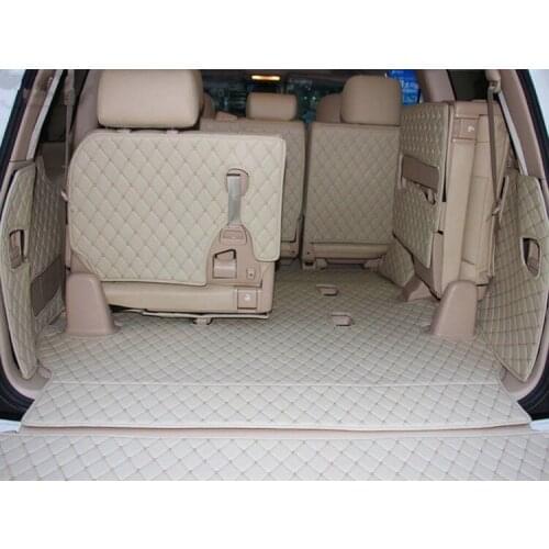 Good quality! Special car trunk mats for Toyota Land Cruiser 80 1998-1890 7 seats durable boot carpets cargo liner for LC80 1994