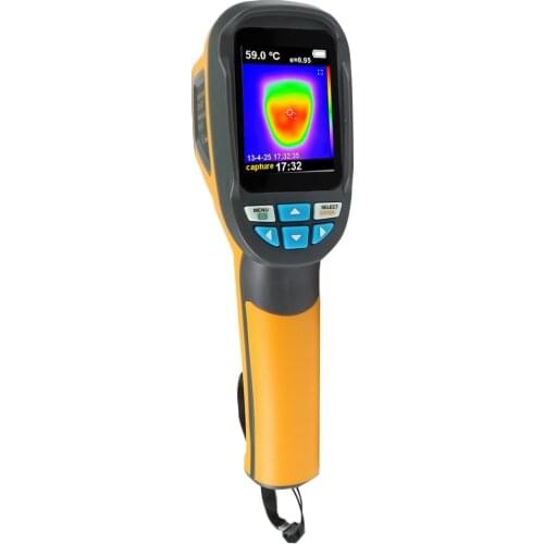 HT-02D Digital Infrared Thermal Imager Thermograph Camera Infrared Temperature Sensor Handheld Imaging Camera HT-02