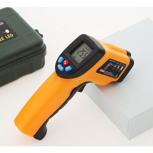 Multifunction Industrial Thermometer Non-Contact Digital Infrared Thermometer Suitable for Cooking Barbequing Home Repairs