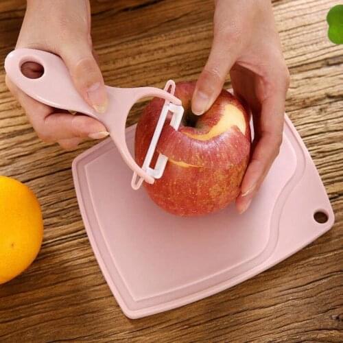 Kitchen Knife Ceramic Knife Set With Peeler Chopping Board Carrot Potato Fruit Slicer Peeler Knife Peeler Household Accessories
