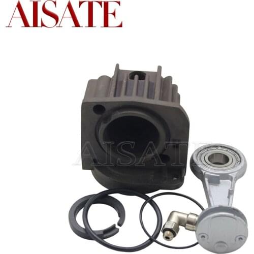 A Set New Cylinder Head Piston Rod Ring O-Ring Air Valve for Air Suspension Compressor Pump for VW Touareg Porsche Cayenne