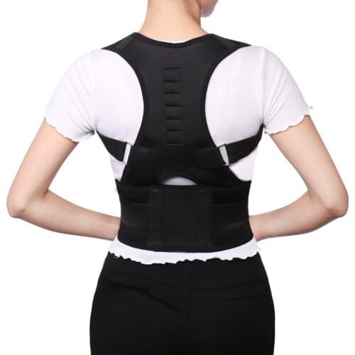 Brace Support Adjustable Posture Corrector Magnetic Position Correction Brace Support Back Belt