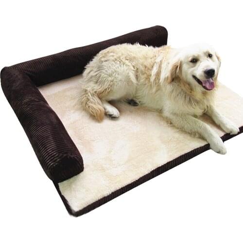 Removable Dog Bed Warming Large Dog Beds Houses Soft Material Pet Nest Kennel Sofa Mat Puppy Dog Cat Warm Bet S/M/L/XL