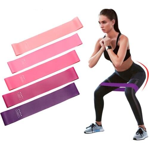 Resistance Bands Sport Elastic Rubber Bands For Fitness Training Workout Mini Bands Home Yoga Strength Gym Equipment