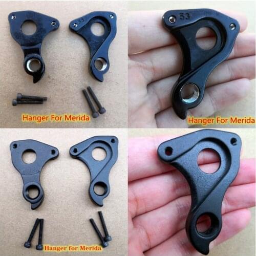 2pcs Bicycle gear rear derailleur hanger For MERIDA MTB 142x12 Big Seven MERIDA Big nine Carbon MECH dropout carbon frame bicyle