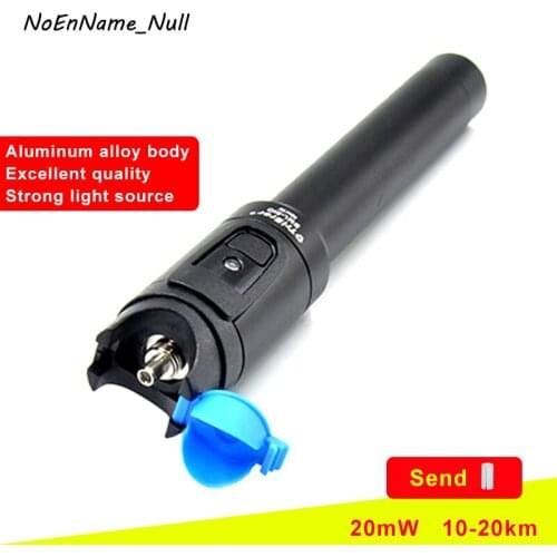 Visual Fault Locator Fiber Optic Cable Tester 10-20Km Range Portable 20mW VFL fiber fault locator Fibre optic tool Drop shipping