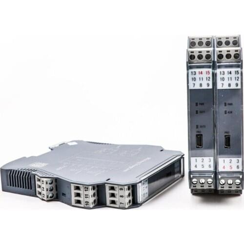 1in 1 out DC 24V AC Current Signal Isolator Transmitter 4-20mA PLC Input Signal Converter Measuring Tools