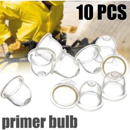 10Pcs Carburetor 19mm 22mm Parts Fuel Primer Bulb Pump Cap For Chainsaw Blower Trimmer